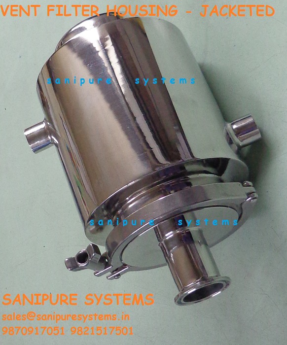 Steam Jacketed Vent Filter Housing